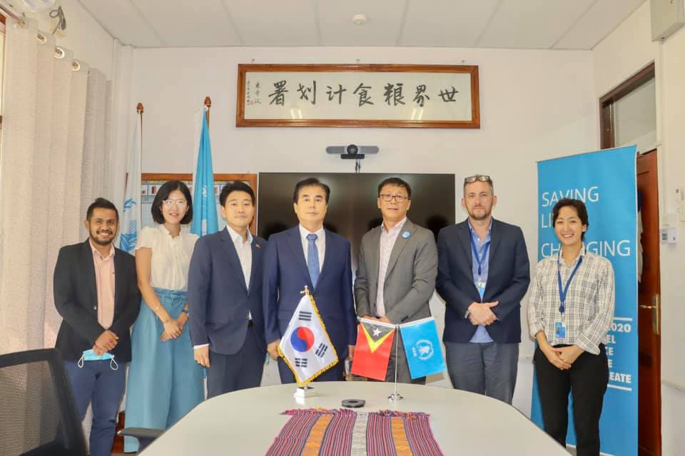 photo: Republic of Korea and WFP Timor-Leste working together with UN Humanitarian Air Service