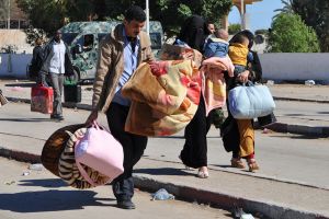 리비아 국경지역 인도적 위기에 대한 식량지원
