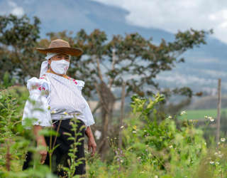 에콰도르의 수혜자. Photo: WFP/Ana Buitron