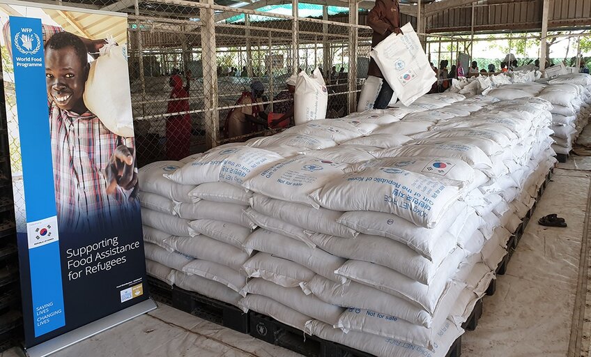 대한민국 쌀 5만 톤, 케냐·우간다 등 4개국에 배급 시작