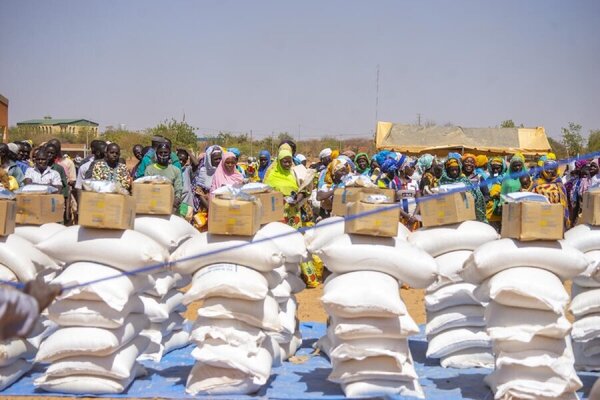 부르키나파소 WFP 식량 배급 현장 ⓒWFP/Cheick Omar Bandaogo