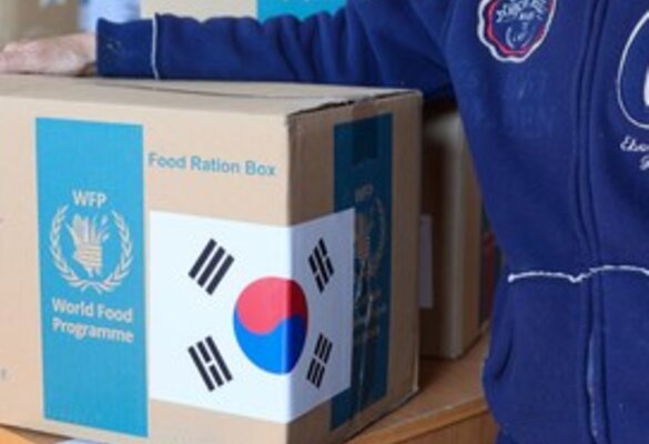 Ukraine. Food distribution in Mykolaiv