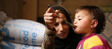 WFP/아비르 에테파(Abeer Etefa) 어머니와 자녀