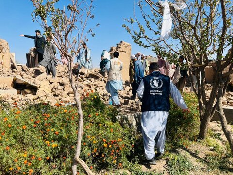 WFP가 아프가니스탄 지진 피해자 지원을 시작합니다.