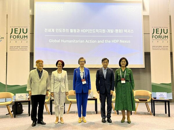 WFP, 제주포럼 참석해 분쟁과 기후위기로 심각해지는 식량난 경고