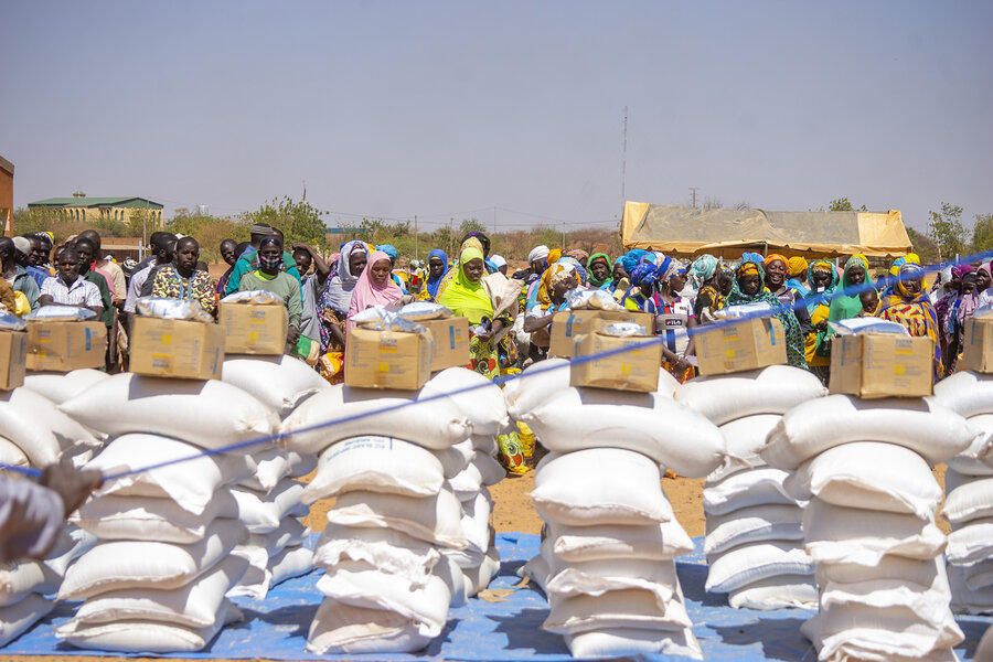 WFP 부르키나파소 식량 지원 활동