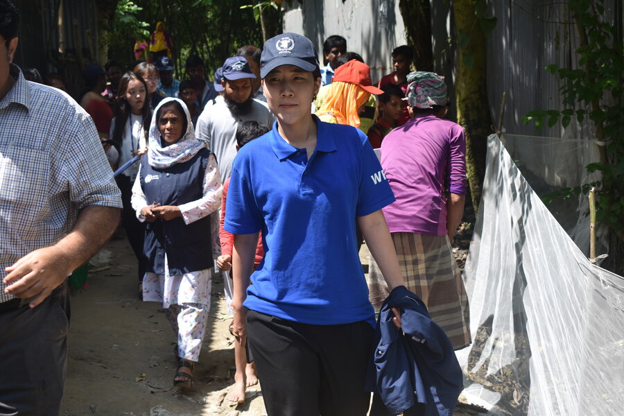 Sua Choi worked for WFP Bangladesh Office for more than 2 years