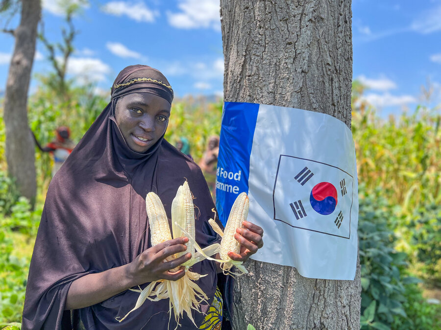 카메룬. WFP는 카메룬에서 대한민국의 지원으로 소규모 농가를 지원하고 있다. ©WFP Cameroon