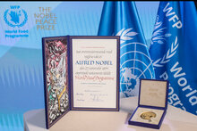 Nobel Peace Prize ceremony at WFP Headquarters