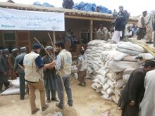 WFP, 아프간 산사태 이재민에게 식량배급