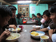 부탄의 학교급식 프로그램