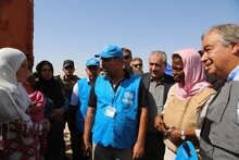 WFP와 UNHCR(유엔난민기구)의 수장, 시리아 난민을 수용하고 있는 쿠르드족 지역에 감사를 표하다.