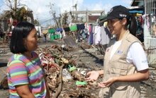 필리핀 태풍 : WFP의 지원