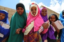 WFP가 소말리아 소녀들의 꿈을 키워줍니다.